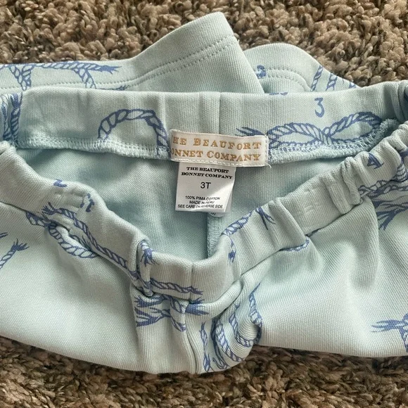 The Beaufort Bonnet Company Blue and White Casual Shorts - Picture 3 of 3